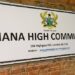 Ghana High Commission on list of diplomatic missions who owe £143m in London congestion charges